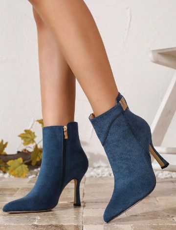 
						Botine SHEIN, albastru