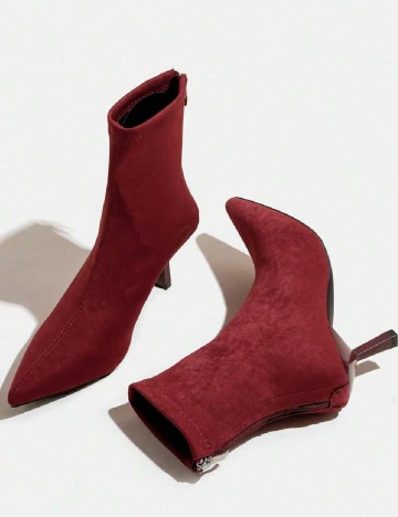 Botine SHEIN, rosu