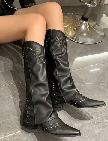 Cizme SHEIN, negru