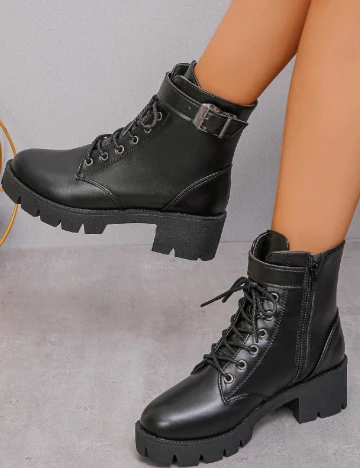 Ghete SHEIN, negru Negru
