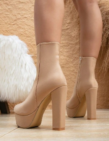 Botine SHEIN, bej