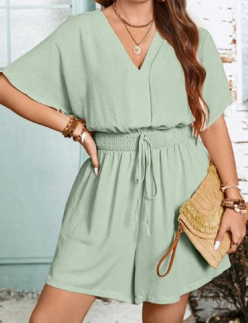 Salopeta SHEIN CURVE, verde