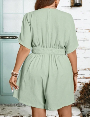 Salopeta SHEIN CURVE, verde