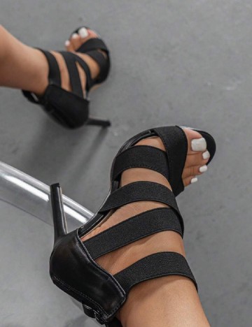 Sandale SHEIN, negru
