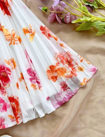 Rochie scurta SHEIN, floral print