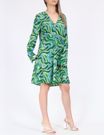 Rochie scurta Vero Moda, verde
