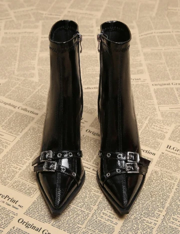 Botine SHEIN, negru
