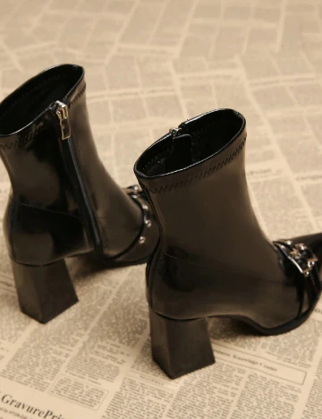 Botine SHEIN, negru