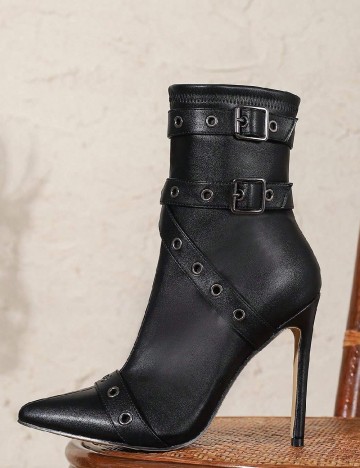 Botine SHEIN, negru