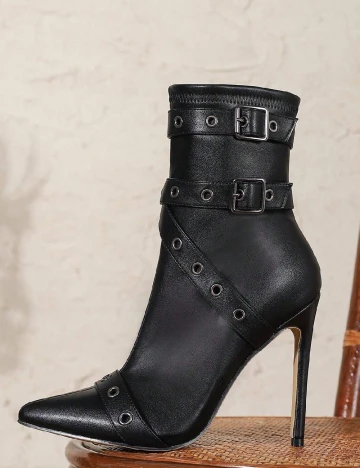Botine SHEIN, negru