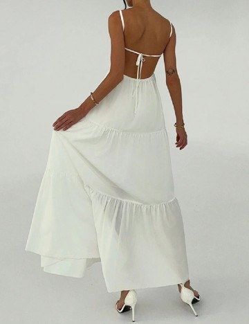 Rochie lunga SHEIN, alb