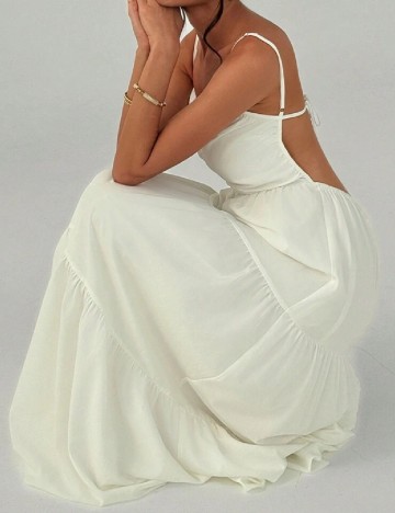 Rochie lunga SHEIN, alb