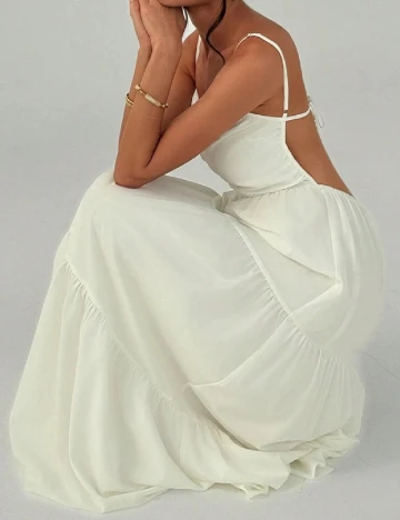 Rochie lunga SHEIN, alb