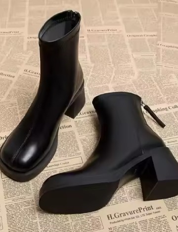 Botine SHEIN, negru