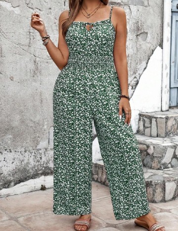 Salopeta SHEIN CURVE, verde