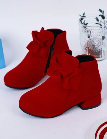 Botine Shein Kids, rosu Rosu