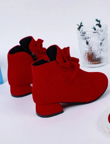 Botine Shein Kids, rosu Rosu
