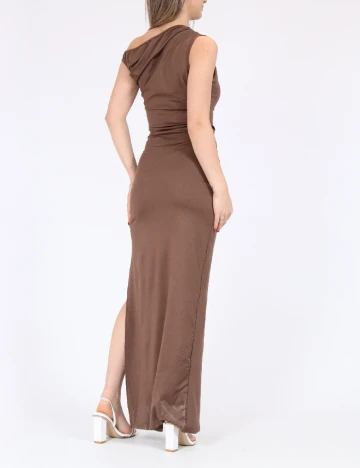 Rochie lunga SHEIN, maro Maro