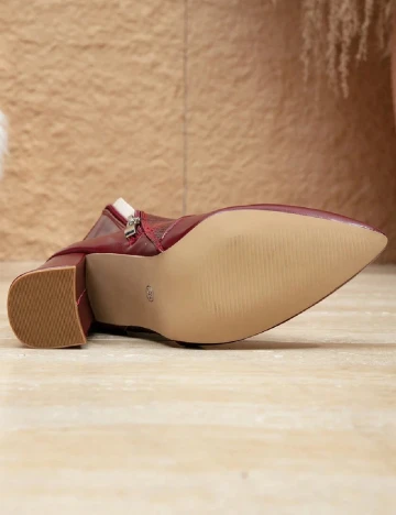 Botine SHEIN, visiniu