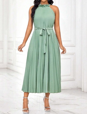 Rochie medie SHEIN, verde