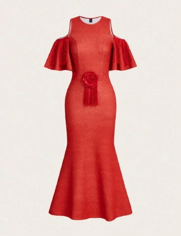 Rochie lunga SHEIN, rosu