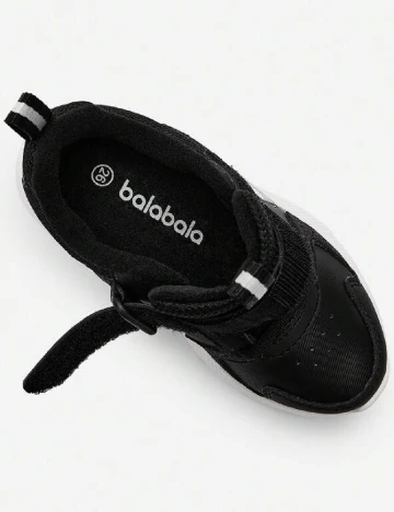 Adidasi Shein Kids, negru