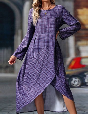 Rochie medie SHEIN, mov