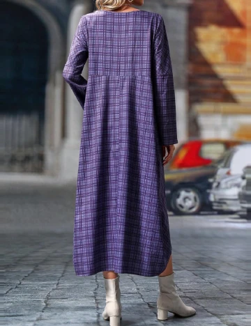 Rochie medie SHEIN, mov