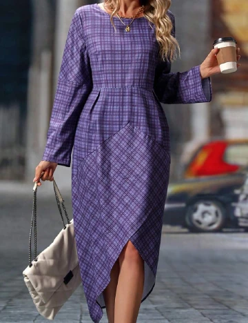 Rochie medie SHEIN, mov