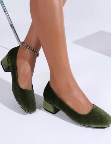 
						Pantofi SHEIN, verde