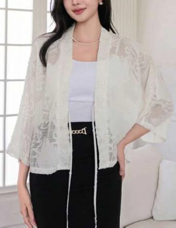 Bluza Dazy, ecru Alb