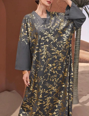 Rochie lunga SHEIN, gri
