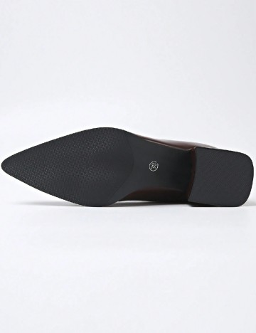 Botine SHEIN, maro