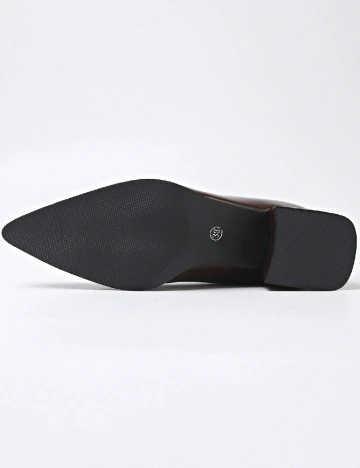 Botine SHEIN, maro