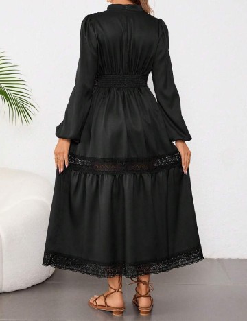 Rochie lunga SHEIN Maternity, negru