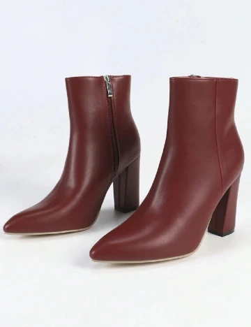 Botine SHEIN, visiniu