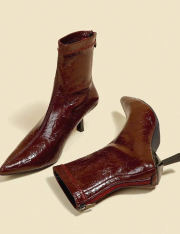 Botine SHEIN, visiniu