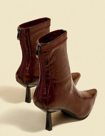 Botine SHEIN, visiniu