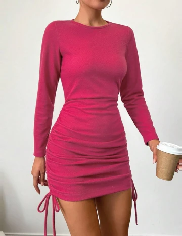 Rochie scurta SHEIN, roz