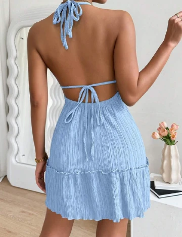 Rochie scurta SHEIN, albastru