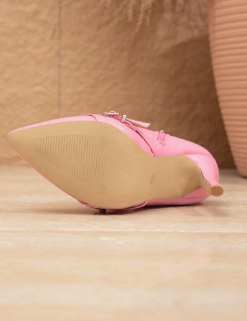 Botine SHEIN, roz