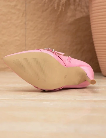 Botine SHEIN, roz