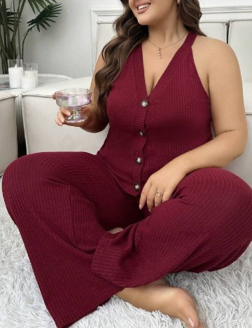 Compleu SHEIN CURVE, rosu