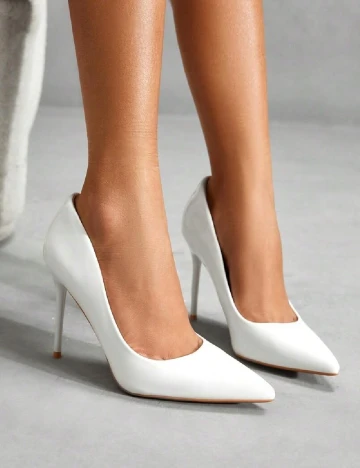 Pantofi SHEIN, alb
