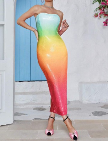 
						Rochie medie SHEIN, mix culori