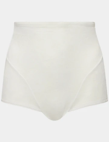 Chilot Cu Talia Inalta Triumph, alb