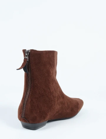 Botine SHEIN, maro