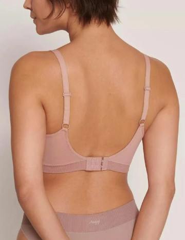 Bustiera Sloggi by Triumph, roz pudra