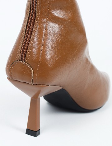 Botine SHEIN, maro