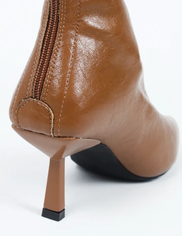Botine SHEIN, maro